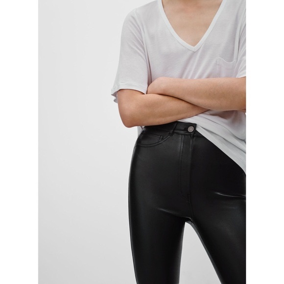 Adrienne Faux Leather Pant 